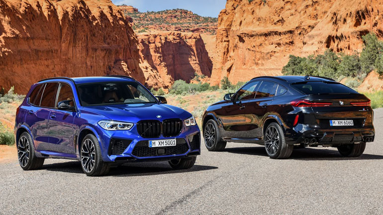 Με 625 ίππους οι BMW X5 M και X6 M